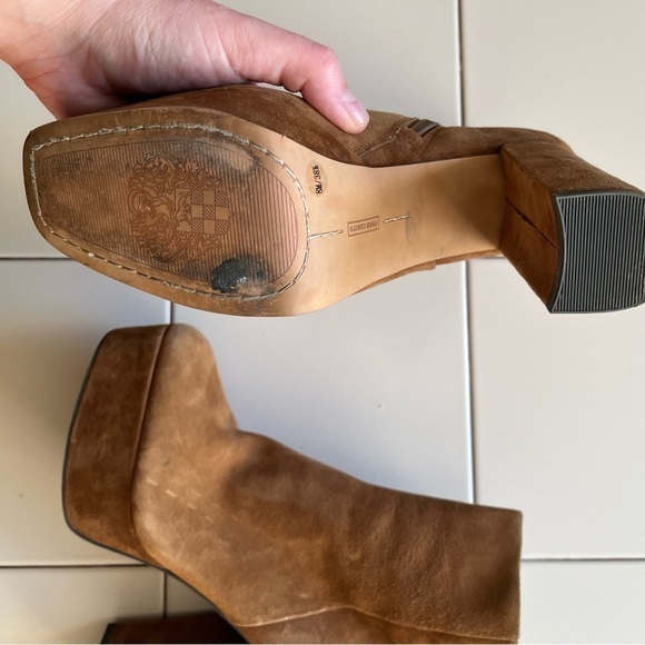 Vince Camuto Leslieon Suede Boots - Picture 3 of 5